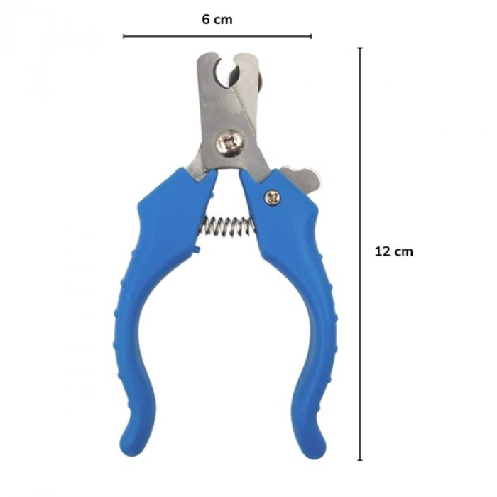 TUFEYO Evcil Hayvan Kedi ve Köpek Paslanmaz Çelik Yaylı Tırnak Makası ve Düzeltme
