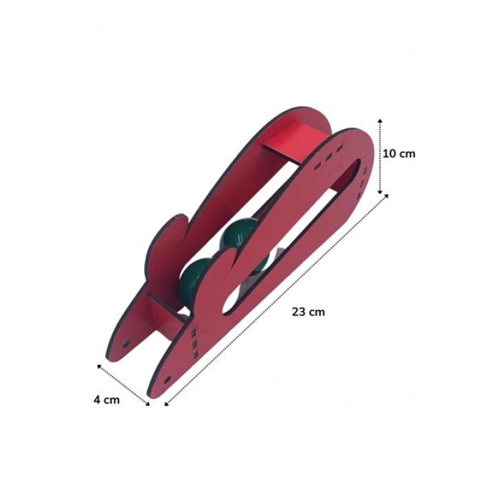 TUFEYO  Fare Kedi Oyunu Ahşap 2 Toplu Kedi Oyuncağı Tahta Kedi Oyunu Tahta Fare Ve Toplu Oyuncak