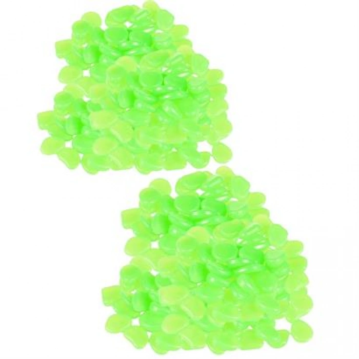 TUFEYO Gece Karanlıkta Işık Vererek Parlayan Dekoratif Çakıl Taşları