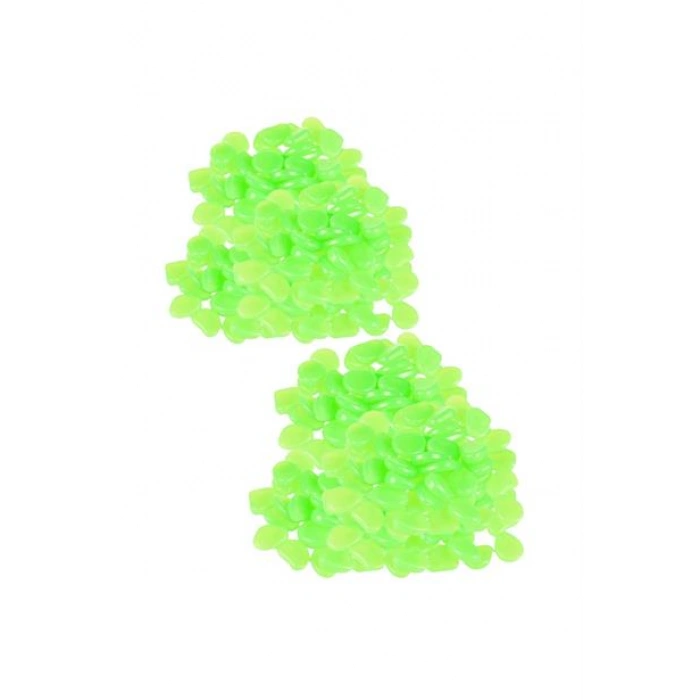 TUFEYO Gece Karanlıkta Işık Vererek Parlayan Dekoratif Çakıl Taşları