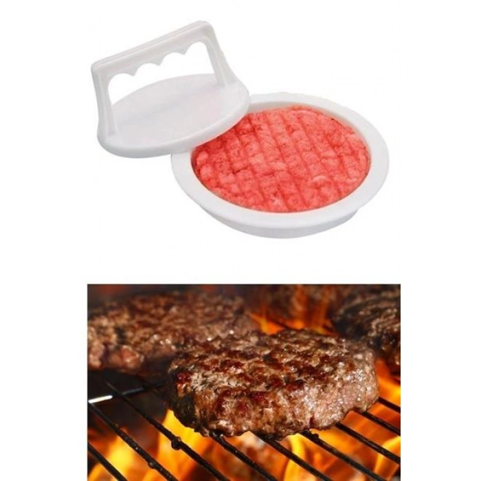 TUFEYO  Hamburger Ve Köfte Şekillendirici Köfte Kalıbı Pratik Burger Pres Aparatı