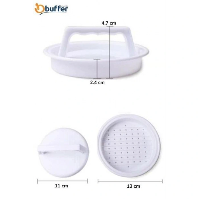 TUFEYO  Hamburger Ve Köfte Şekillendirici Köfte Kalıbı Pratik Burger Pres Aparatı