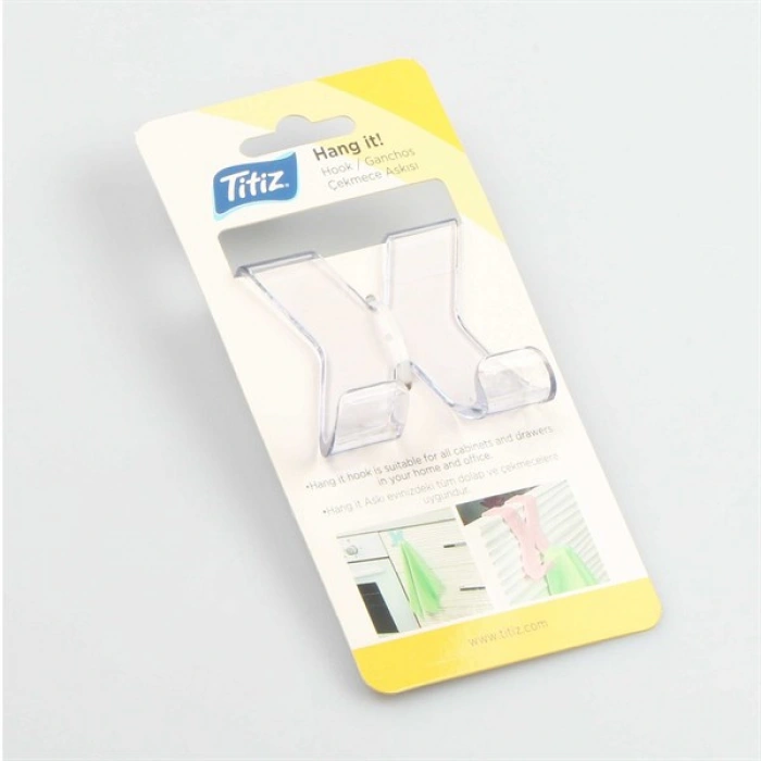 TUFEYO Hang it Pratik Kolay Taşımabilir Havlupan 2 Kancalı Banyo Askısı