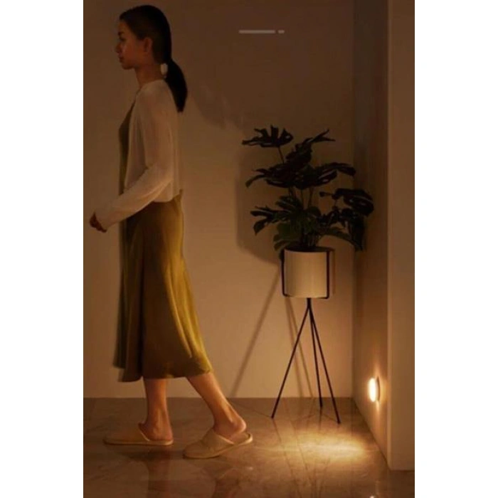 TUFEYO Hareket Sensörlü Usb Şarjlı Spot Lamba Mıknatıslı ve Yapışkanlı Gün Işığı Renk Led