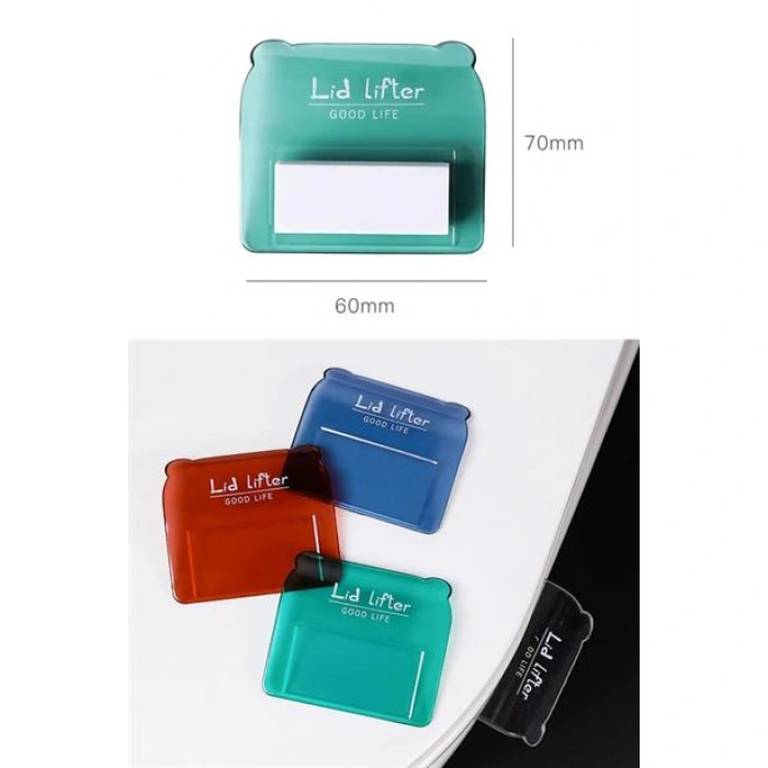 TUFEYO Hijyenik Taşınabilir Yapışkanlı Tuvalet Koltuk Kaldırıcı Klozet Kapak Kaldırma Pedi Tutamacı