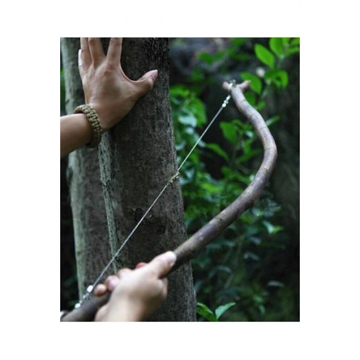 TUFEYO Karavanda ,Kampda  Taşınabilir Mini  Zincir  Cep Testeresi Dişli Tel Ahşap Plastik Metal Kes