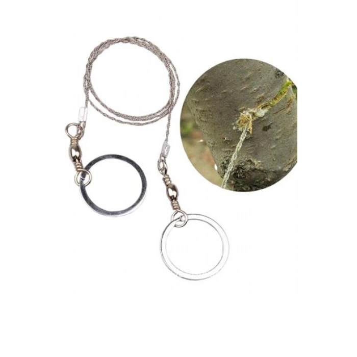 TUFEYO Karavanda ,Kampda  Taşınabilir Mini  Zincir  Cep Testeresi Dişli Tel Ahşap Plastik Metal Kes