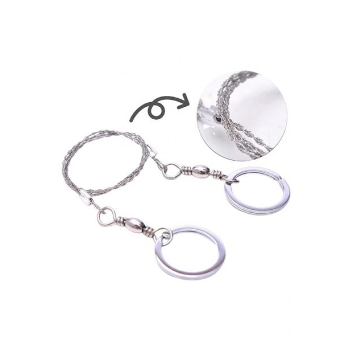 TUFEYO Karavanda ,Kampda  Taşınabilir Mini  Zincir  Cep Testeresi Dişli Tel Ahşap Plastik Metal Kes