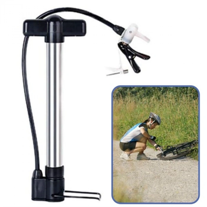 TUFEYO Katlanabilir Portatif Bisiklet Motorsiklet Top Şişirme Pompası