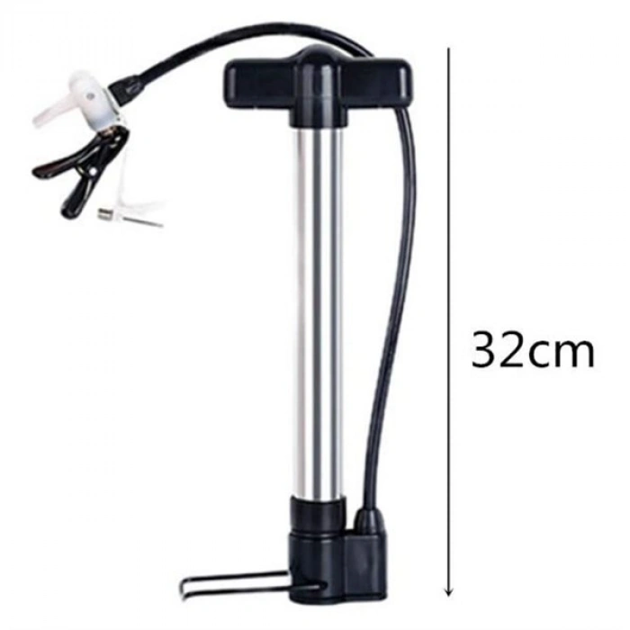 TUFEYO Katlanabilir Portatif Bisiklet Motorsiklet Top Şişirme Pompası