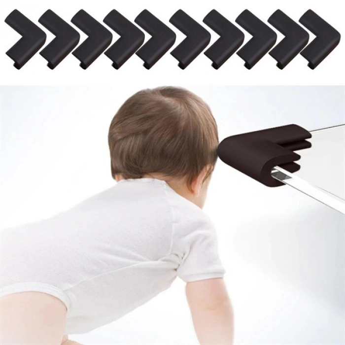 TUFEYO Kauçuk Bebek Çocuk Masa Sehpa Ünite Kenar Köşe Darbe Koruyucu Güvenlik Kiti