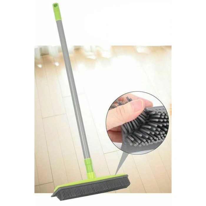 TUFEYO Kauçuk Uçlu Teleskopik Saplı Uzayabilen Temizlik Fırçası