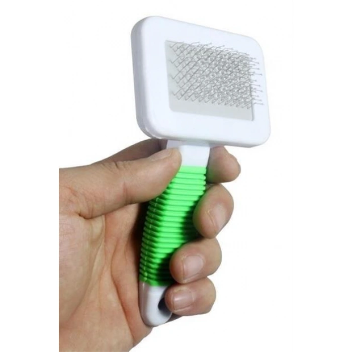 TUFEYO Kedi Köpek Telli Küçük Boy Tüy Bakım Seti Evcil Hayvan Tarama Fırçası