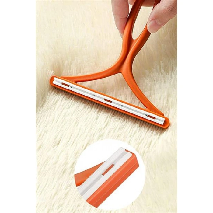 TUFEYO Kedi Köpek Tüy Toplayıcı Çift Taraflı Pamuk Tiftiği ve Tüy Toplama Aleti