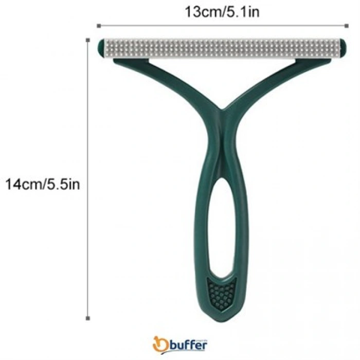 TUFEYO Kedi Köpek Tüy Toplayıcı Çift Taraflı Pamuk Tiftiği ve Tüy Toplama Aleti