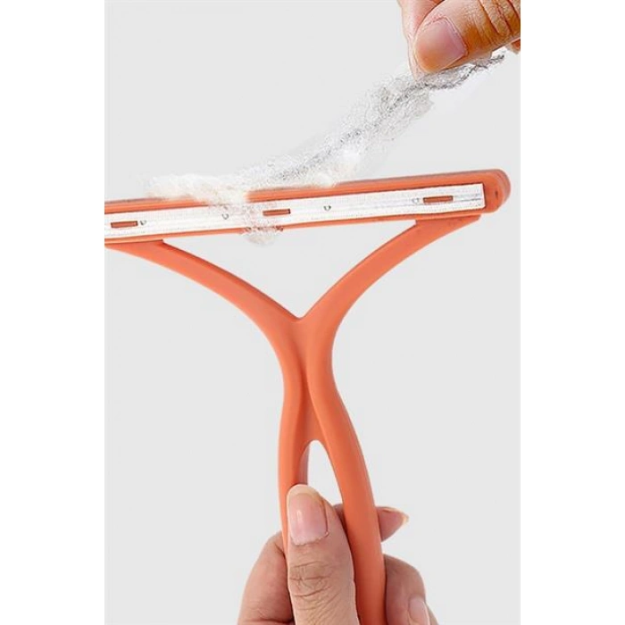 TUFEYO Kedi Köpek Tüy Toplayıcı Çift Taraflı Pamuk Tiftiği ve Tüy Toplama Aleti