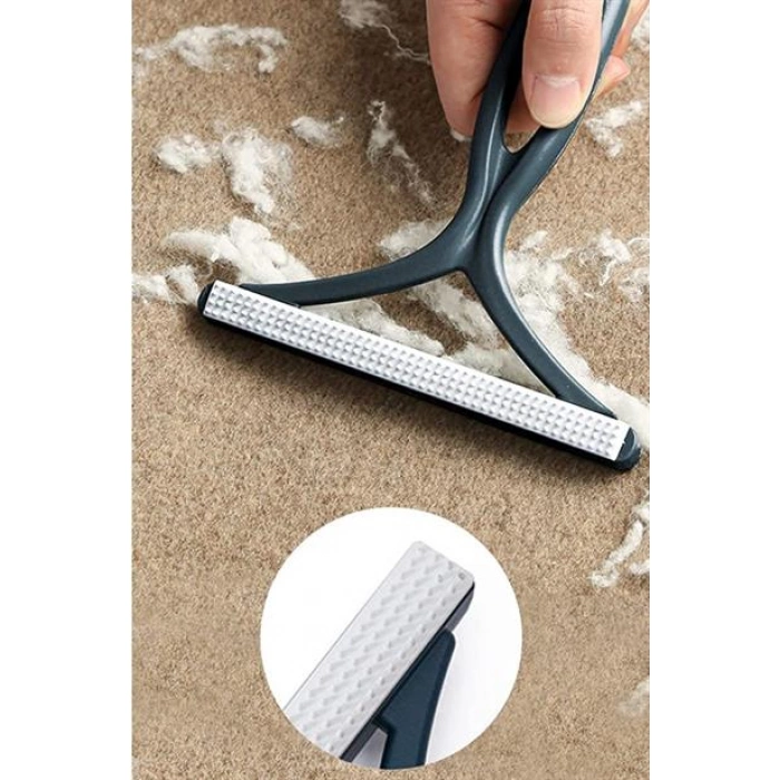 TUFEYO Kedi Köpek Tüy Toplayıcı Çift Taraflı Pamuk Tiftiği ve Tüy Toplama Aleti