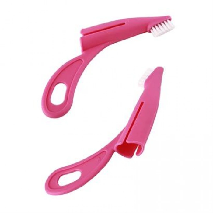 TUFEYO  Kedi ve Köpek Parmak Geçmeli Diş Bakım Fırçası Evcil Hayvan Diş Tartar Plak Temizleme