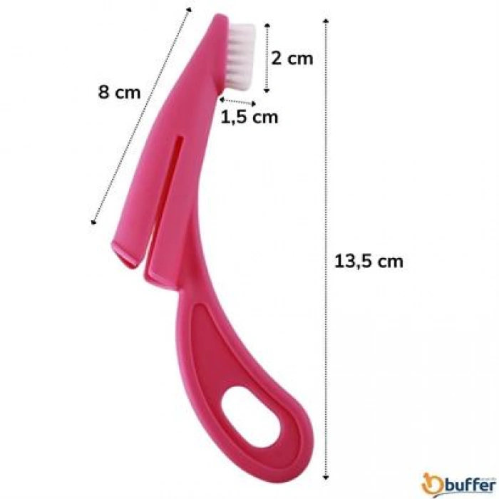 TUFEYO  Kedi ve Köpek Parmak Geçmeli Diş Bakım Fırçası Evcil Hayvan Diş Tartar Plak Temizleme