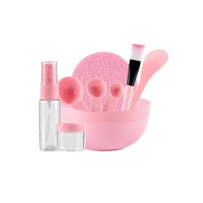 TUFEYO Kendin Yap Yüz Maskesi Karıştırma Aleti Seti, 9 Parça DIY Yüz Maskesi Hazırlama Kabı Seti