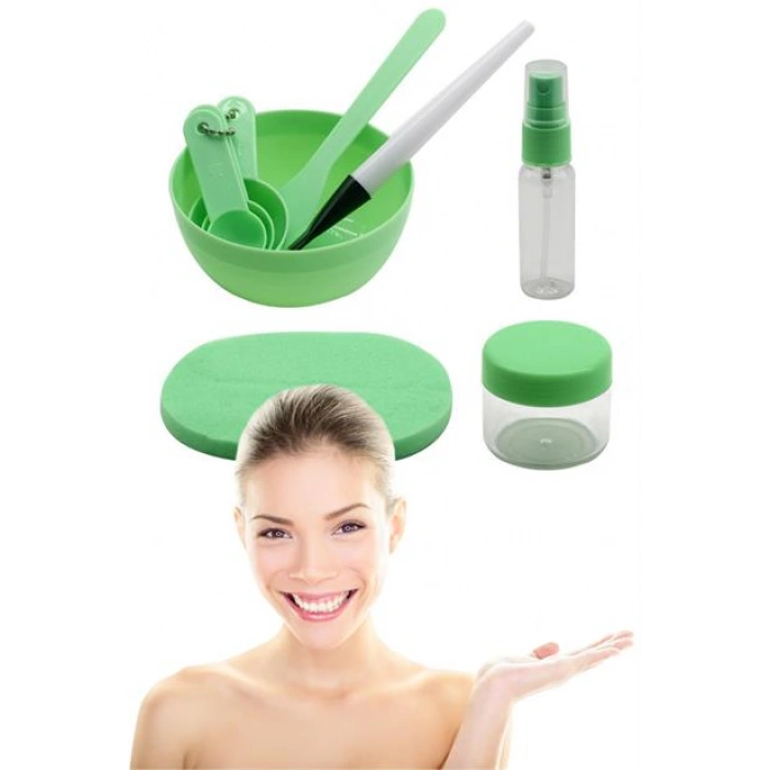 TUFEYO Kendin Yap Yüz Maskesi Karıştırma Aleti Seti, 9 Parça DIY Yüz Maskesi Hazırlama Kabı Seti