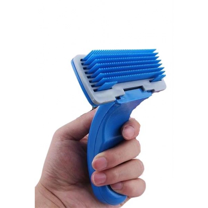 TUFEYO Kendini Temizleyen Kedi Köpek Tüy Bakım Tarağı Tüy Alıcı Tarak