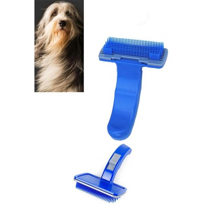 TUFEYO Kendini Temizleyen Kedi Köpek Tüy Bakım Tarağı Tüy Alıcı Tarak