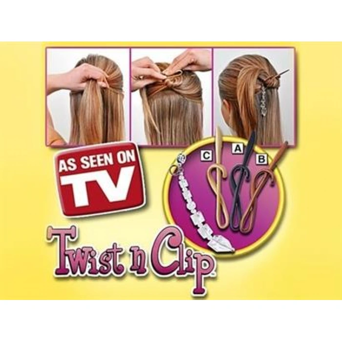 TUFEYO Kolay Saç Toplama Örgü Yapma Tokası Saç Şekillendirme Seti