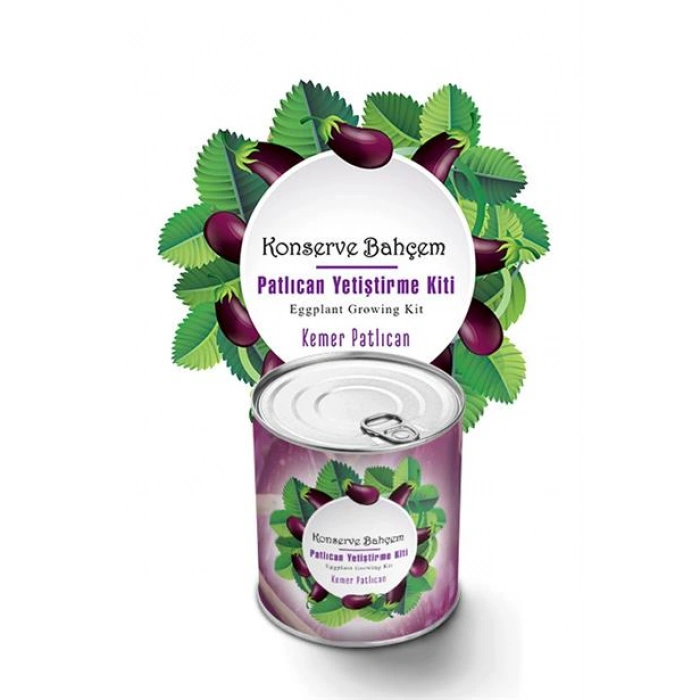 TUFEYO Konserve Bahçem Evde Konservede  Kemer PatlıcanYetiştirme Kiti