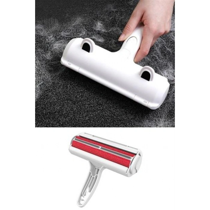 TUFEYO Kulak Modelli Hazneli Kedi Köpek Halı Yatak Kıl Toz Tüy Toplayıcı Temizleyici