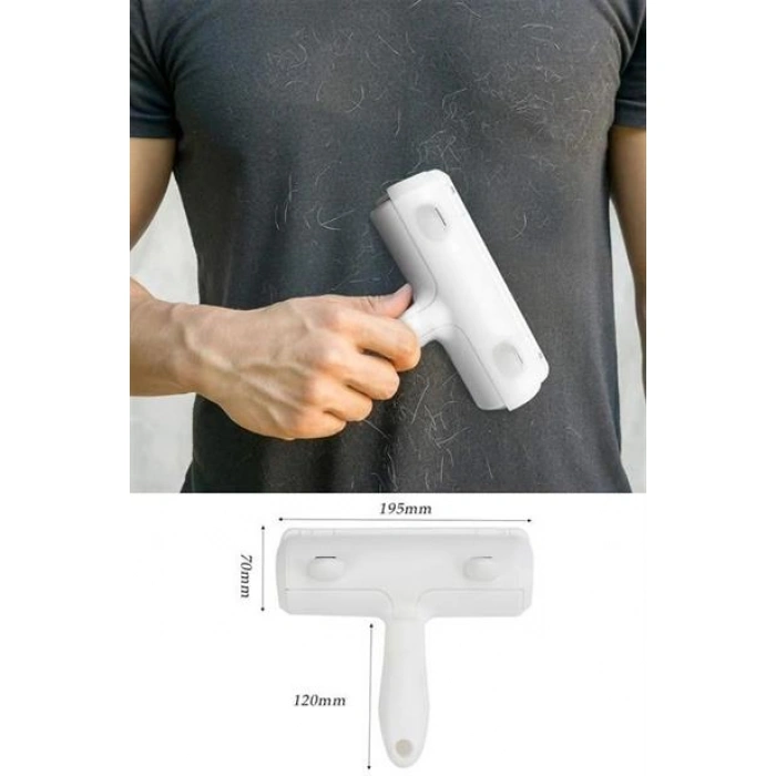 TUFEYO Kulak Modelli Hazneli Kedi Köpek Halı Yatak Kıl Toz Tüy Toplayıcı Temizleyici