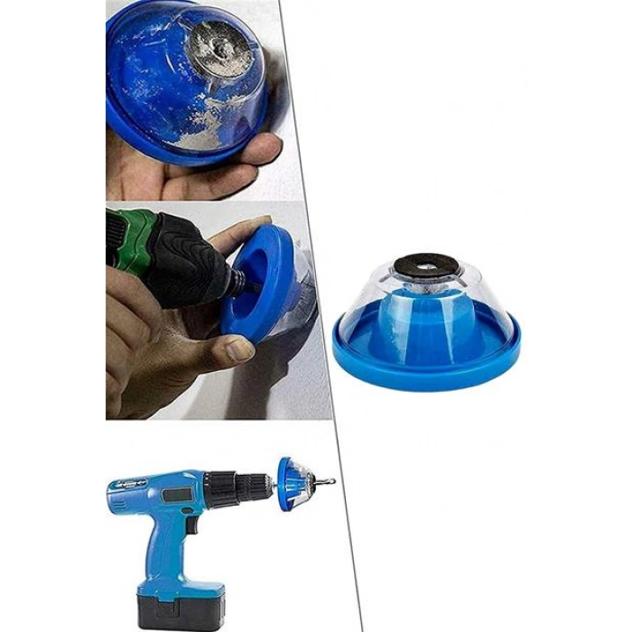 TUFEYO Matkap Ucu Kirlenme Tozlanma Önleyici Toz Haznesi Toz Toplayıcı Aparat