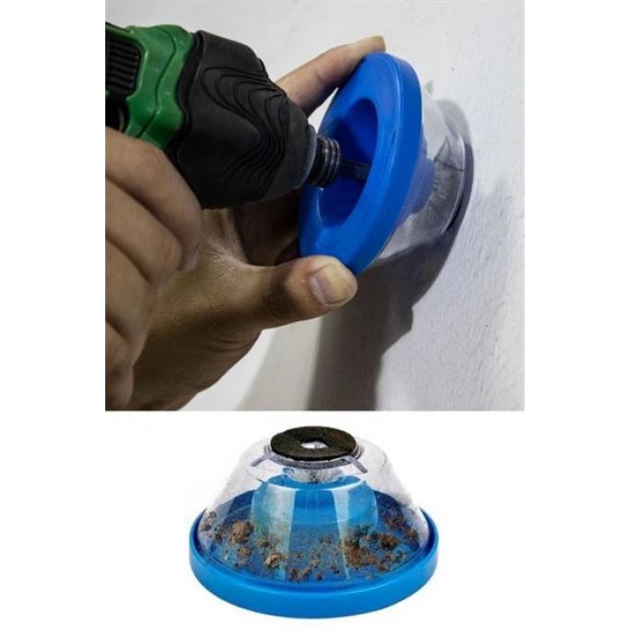 TUFEYO Matkap Ucu Kirlenme Tozlanma Önleyici Toz Haznesi Toz Toplayıcı Aparat