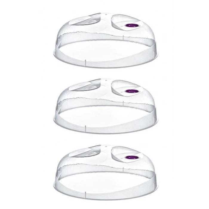 TUFEYO Mikrodalga Fırın Koruyucu Sızdırmaz Gıda Koruyucu Dayanıklı Yiyecek Isıtma Kapağı