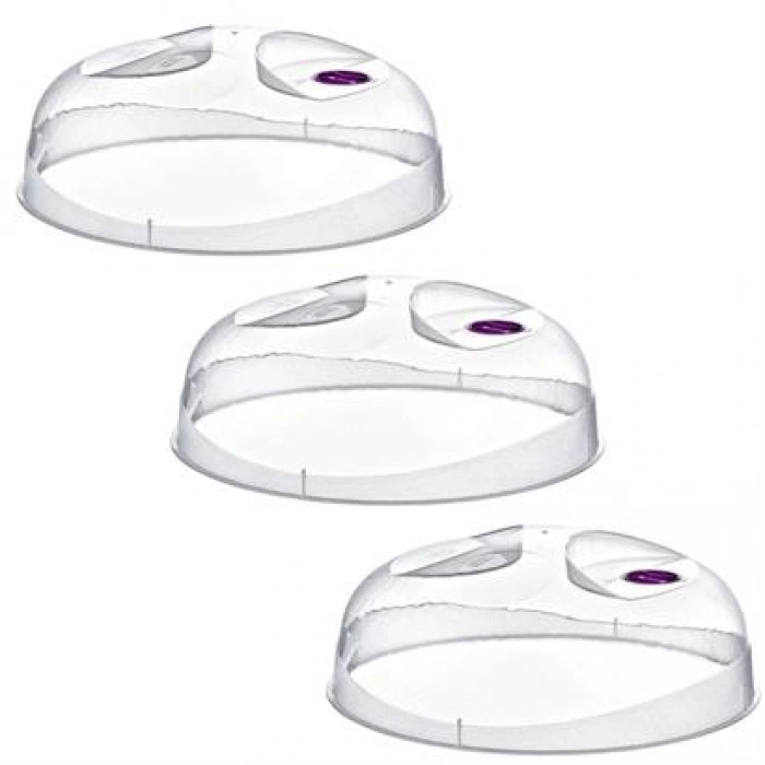 TUFEYO Mikrodalga Fırın Koruyucu Sızdırmaz Gıda Koruyucu Dayanıklı Yiyecek Isıtma Kapağı