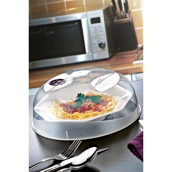 TUFEYO Mikrodalga Fırın Koruyucu Sızdırmaz Gıda Koruyucu Dayanıklı Yiyecek Isıtma Kapağı
