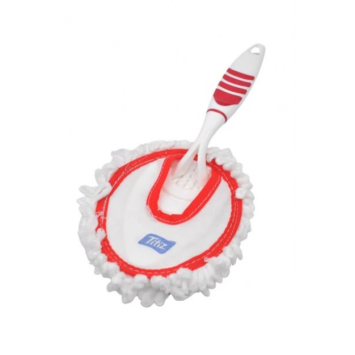 TUFEYO Mikrofiber Duster Toz Leke Kir Alıcı Temizleyici Tutacaklı Temizlik Bezi Aparatı Malzemesi