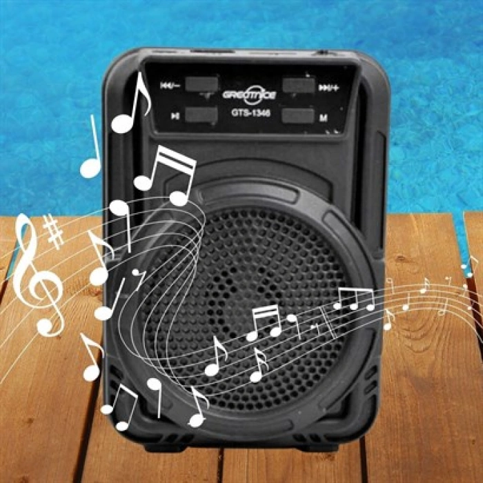 TUFEYO Mini Işıklı Hoparlör Bluetooth Wireless Hoparlör Yüksek Ses Hoparlö