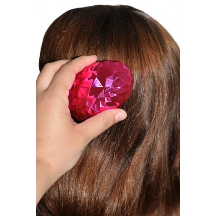 TUFEYO Neon Pembe Düzleştirici Tarak Geniş Aralıklı Her Saç Tipine Uygun Fırçalı Saç Düzleştirici