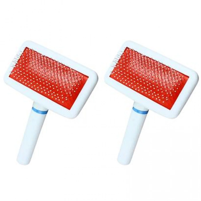 TUFEYO Paslanmaz Evcil Hayvan Kedi Köpek Tüy Tarama Toplama Fırçası Kolay Temizlenir Bakım Aleti