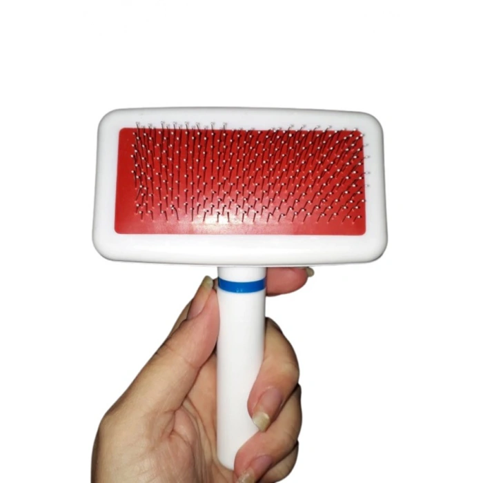 TUFEYO Paslanmaz Evcil Hayvan Kedi Köpek Tüy Tarama Toplama Fırçası Kolay Temizlenir Bakım Aleti