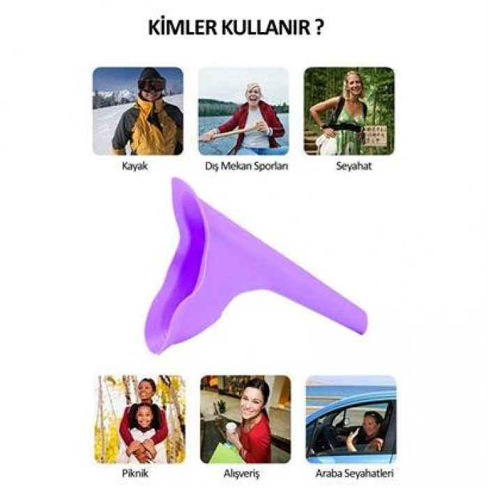 TUFEYO Piez Kadınların İçin Hijyenik Ayakta İşeme Temiz Tuvalet Aparatı