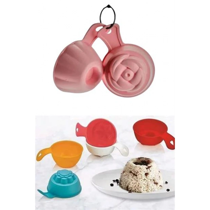 TUFEYO Pilav Ve Helva Şekil Verici Pratik Servis Kalıbı Aleti (2 Adet)