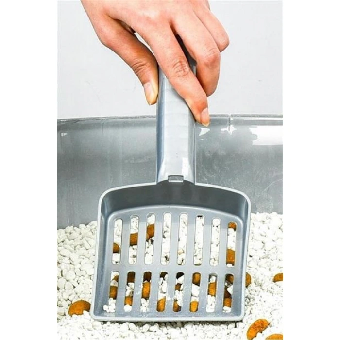 TUFEYO Plastik Evcil Hayvan Kedi Kumu Temizleme Eleme Küreği