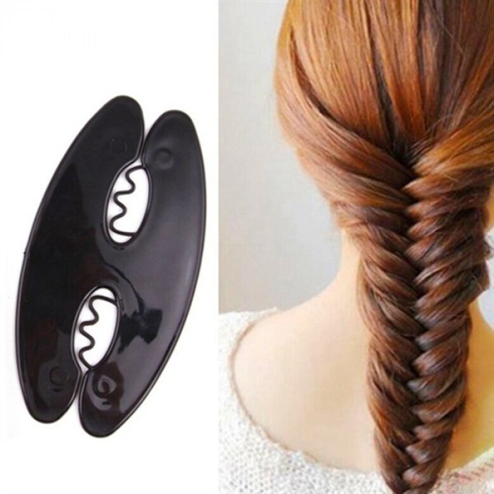 TUFEYO Pratik Balık Sırtı Yapma ve Saç Ayırma Aleti Aparatı