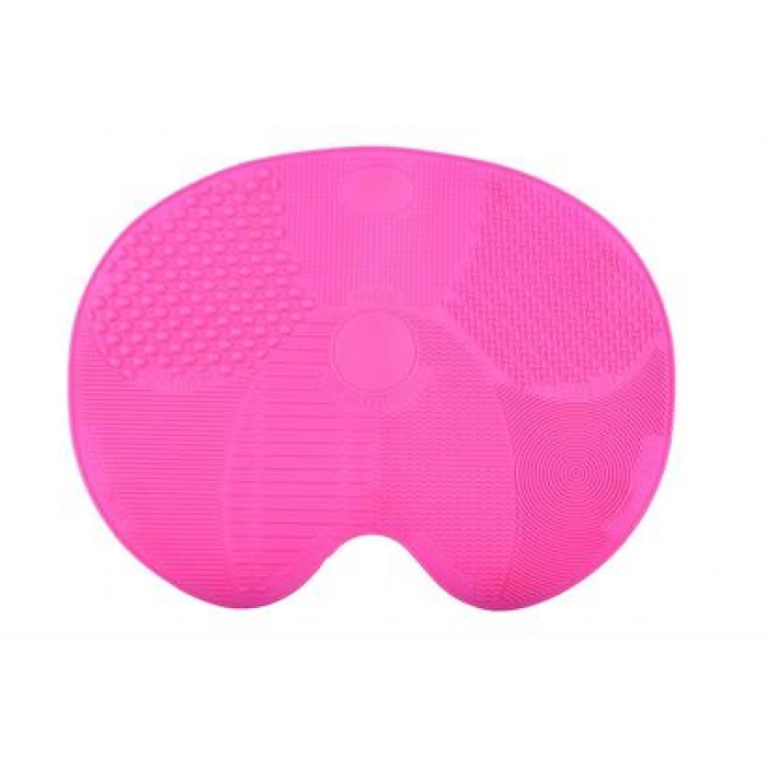 TUFEYO Pratik Kolay Makyaj Fırçası Temizleme Matı Aparatı Aleti