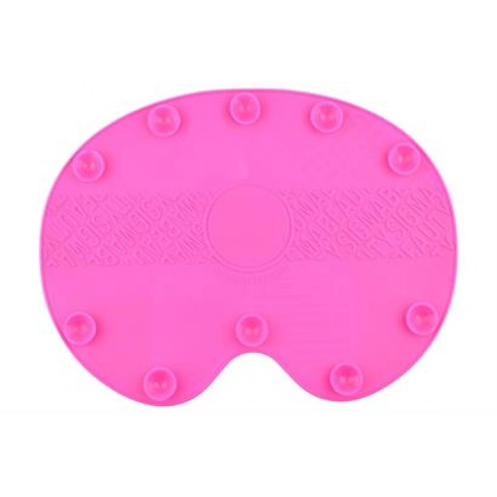 TUFEYO Pratik Kolay Makyaj Fırçası Temizleme Matı Aparatı Aleti