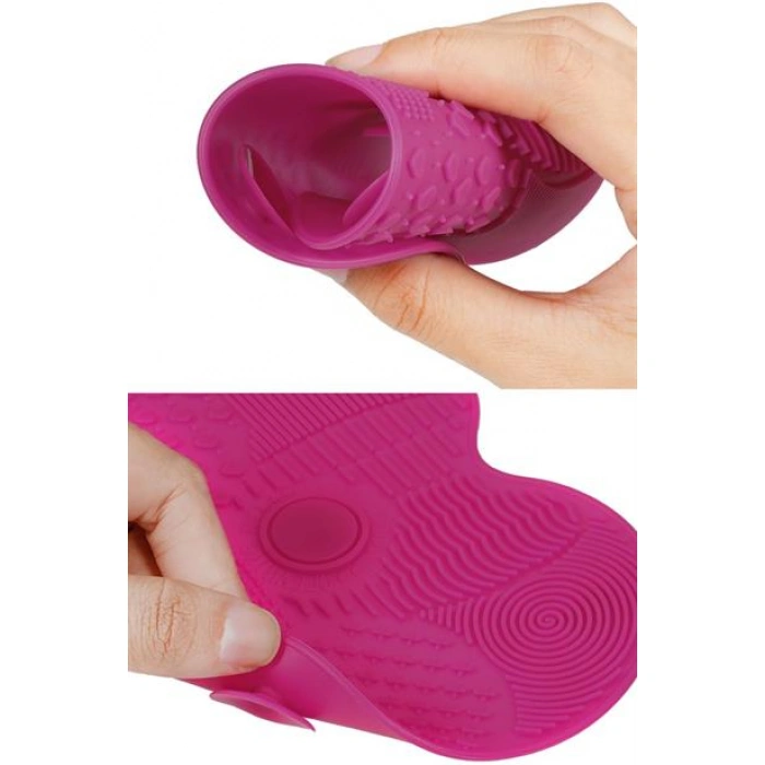 TUFEYO Pratik Kolay Makyaj Fırçası Temizleme Matı Aparatı Aleti Küçük