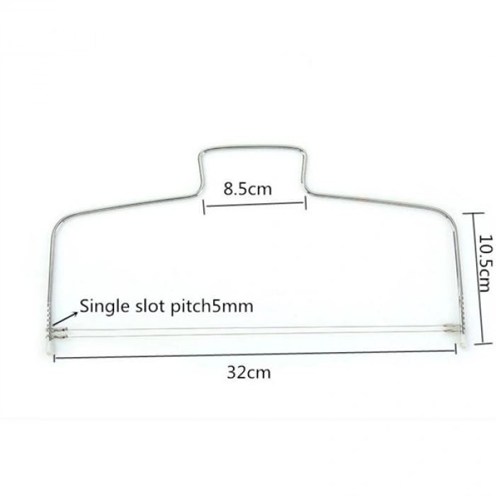 TUFEYO Pratik Kolay Pasta Kek Dilimleme Bölme Teli Kesme Aleti Aparatı