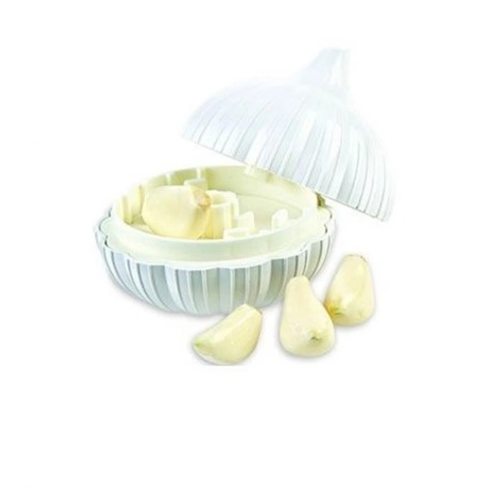 TUFEYO Sarımsak Şeklinde Pratik Sarımsak Ezici Rendeleyici El Rondosu